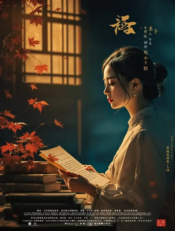 枫叶信笺 电影海报