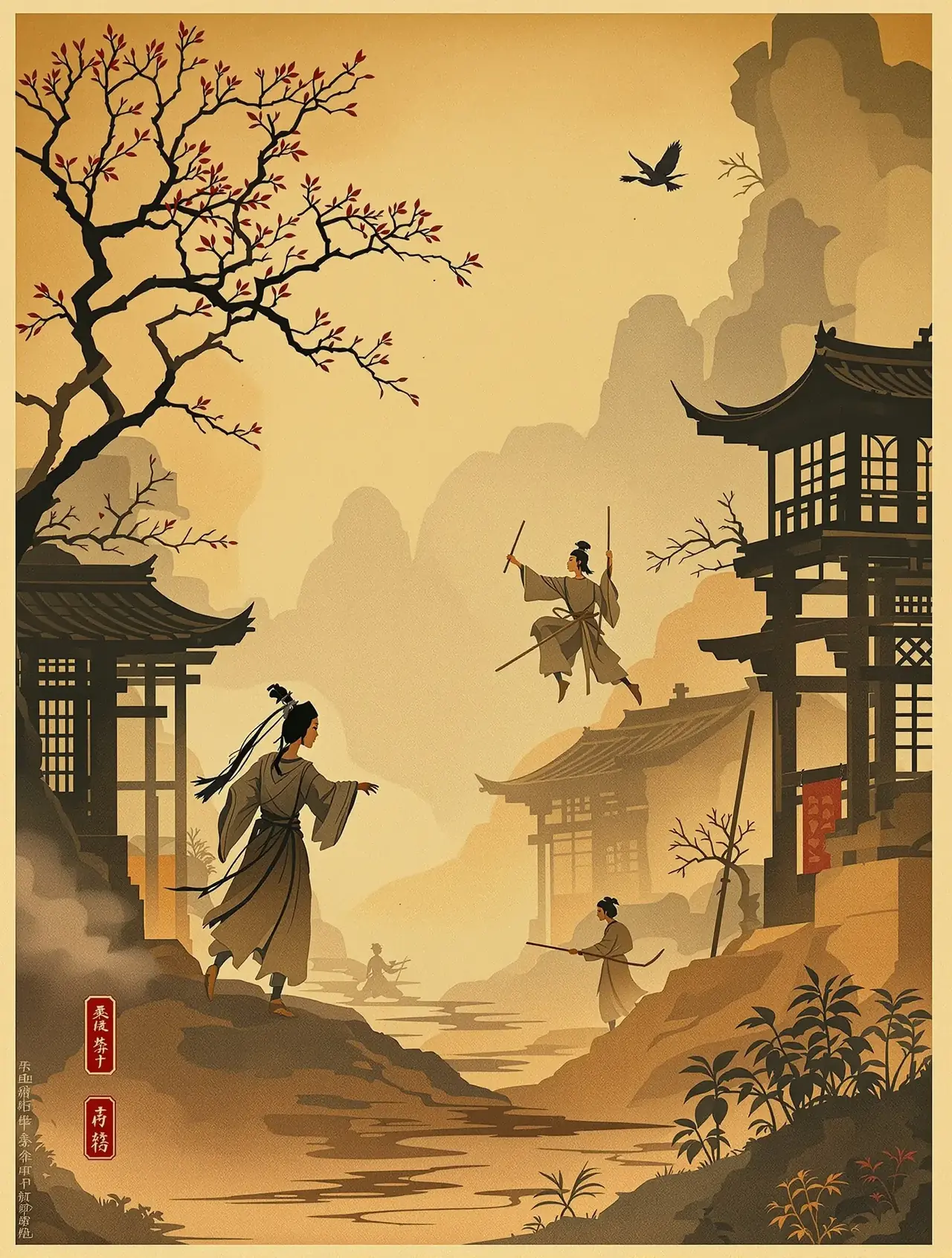 活着 电影海报